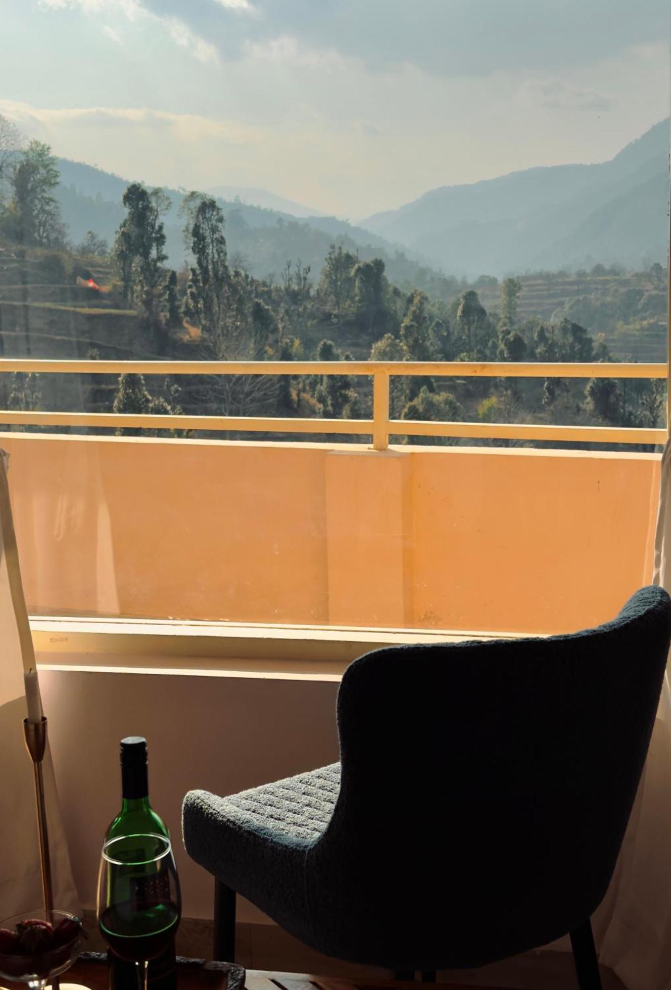 Nazaara -Thhpsociety - Mukteshwar - Witness The View From Your Bed Dış mekan fotoğraf