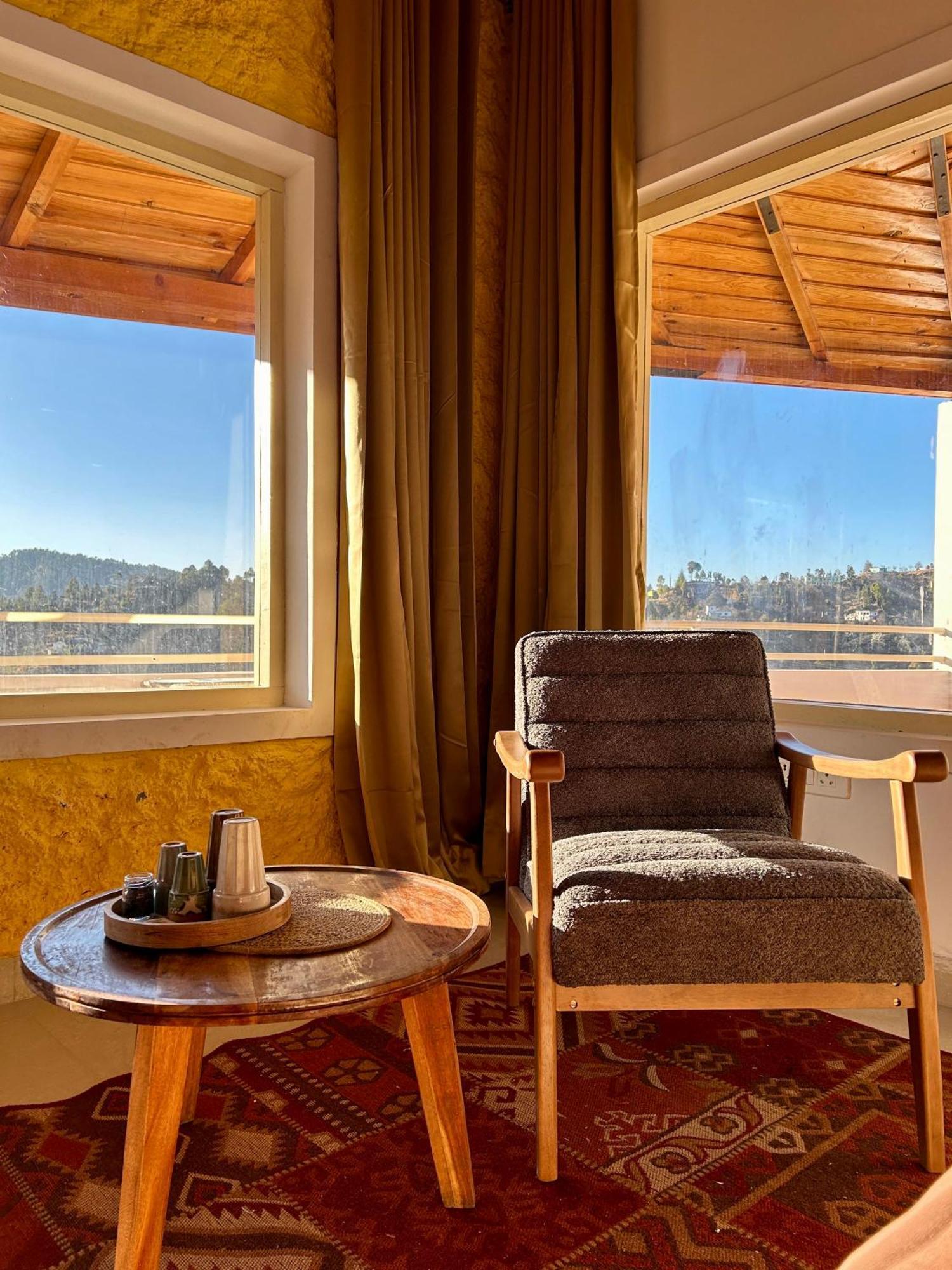 Nazaara -Thhpsociety - Mukteshwar - Witness The View From Your Bed Dış mekan fotoğraf